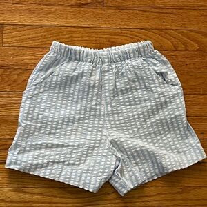 Bailey Boys Striped Blue and White Shorts